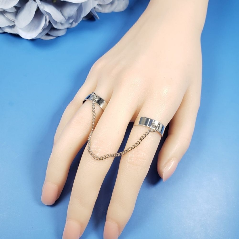 Brand New Top Fashion Silver Chain Rings